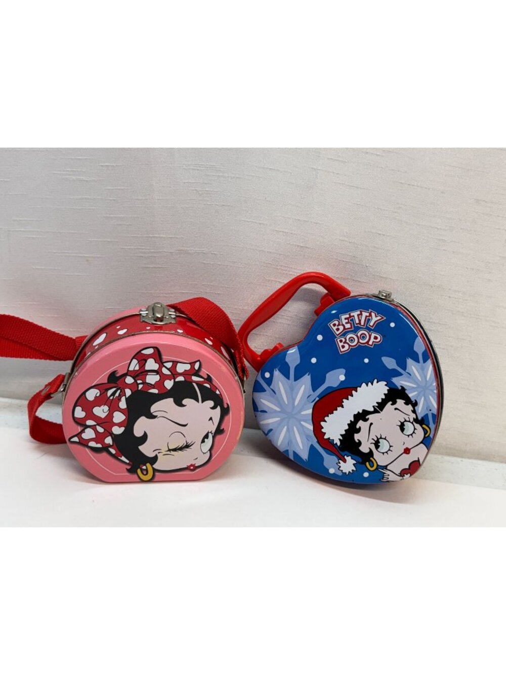 2 Tin Betty Boop Purses from 90's
